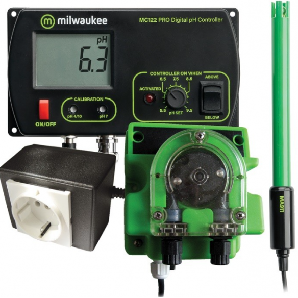 Milwaukee MC720 controlador y dosificador PH