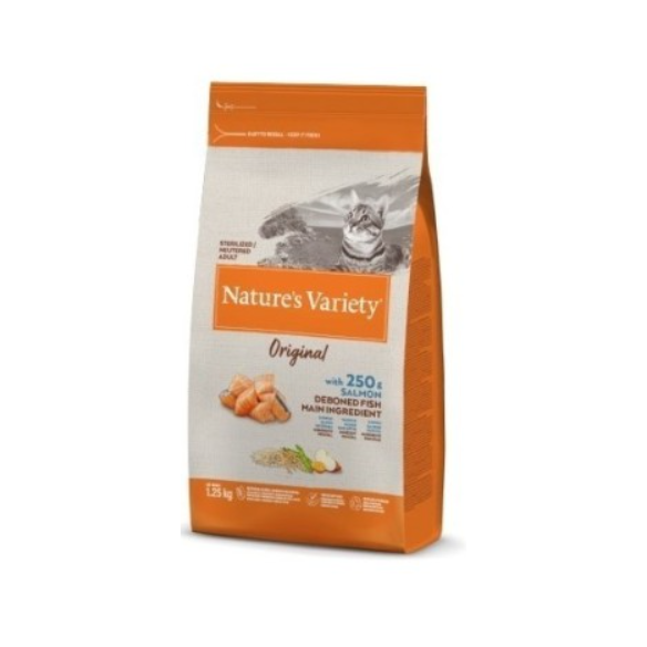 Nature´s Variety Original Sterilized Salmón 1,25 Kg