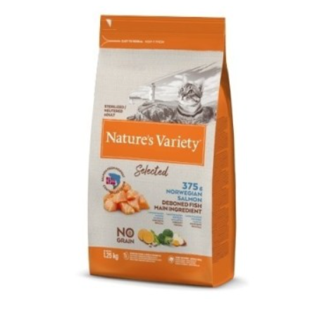 Nature´s Variety Selected Sterilized Salmón 1,25 Kg