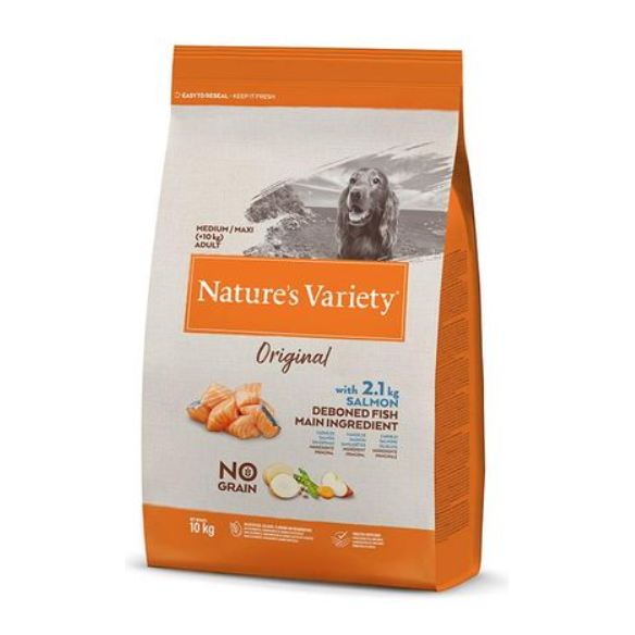 Nature's Variety Canine Adult Medium Maxi Salmon 10kg