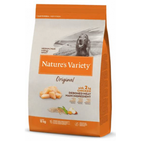 Nature´s Variety Adult Medium/Maxi Pollo 10 kg.