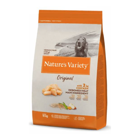 Nature´s Variety Adult Medium/Maxi Pollo 10 kg.