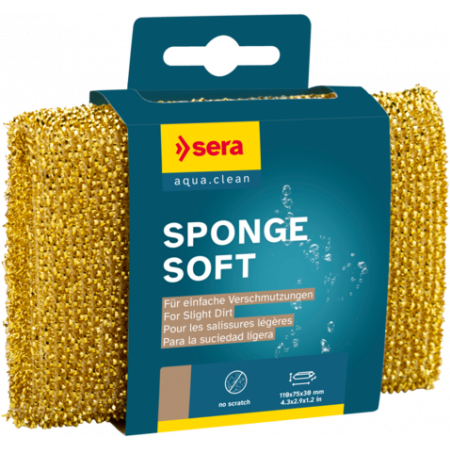 Esponja de limpieza suave (sera Sponge Soft)