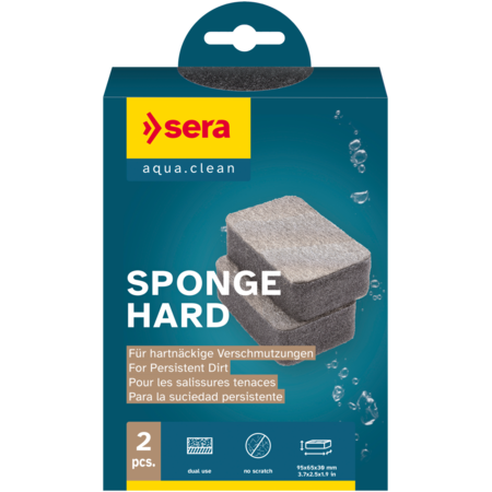 Esponja de limpieza Sera Sponge Hard